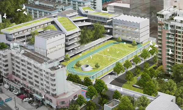 探索绿色建造方式，践行绿色发展理念：福田区梅红小学建设工程施工场地首次投入使用“天幕”系统